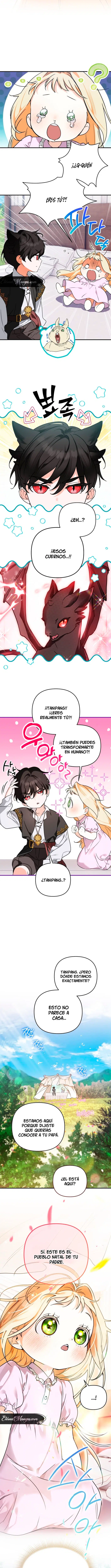 La niña poderosa oculta busca a su papá. Capitulo 2 página 4