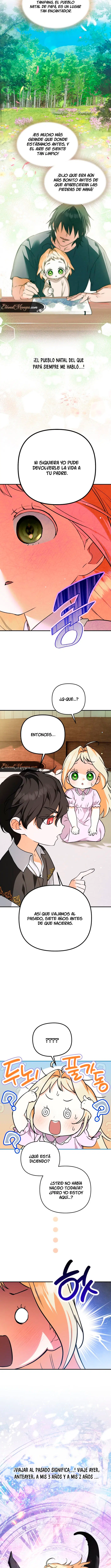 La niña poderosa oculta busca a su papá. Capitulo 2 página 5