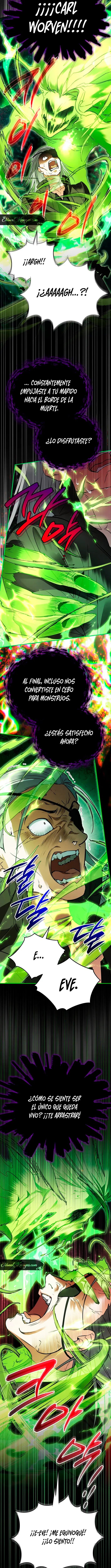 La niña poderosa oculta busca a su papá. Capitulo 22 página 9