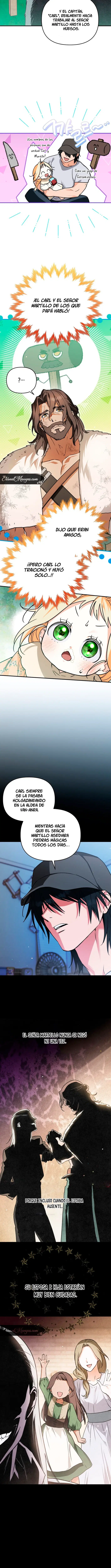 La niña poderosa oculta busca a su papá. Capitulo 4 página 10