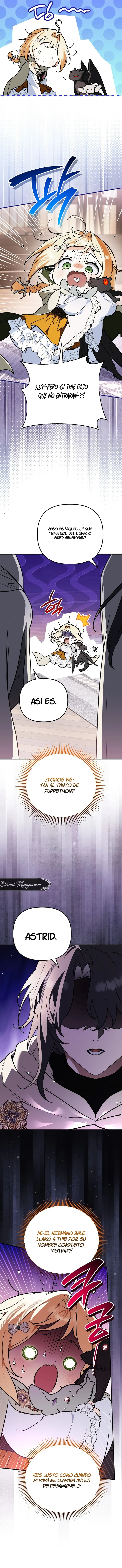 La niña poderosa oculta busca a su papá. Capitulo 41 página 14