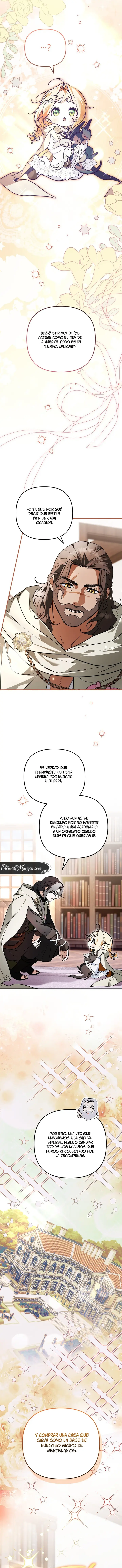 La niña poderosa oculta busca a su papá. Capitulo 41 página 16