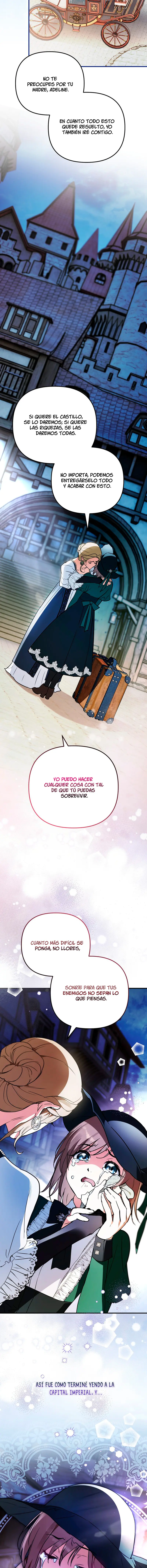 La niña poderosa oculta busca a su papá. Capitulo 48 página 6