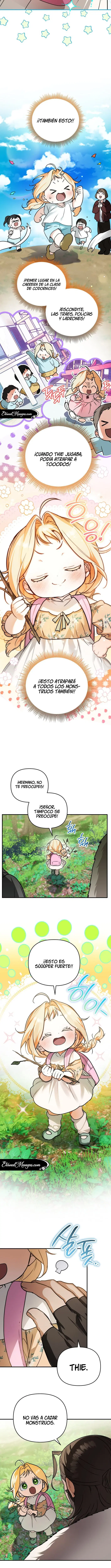 La niña poderosa oculta busca a su papá. Capitulo 6 página 11