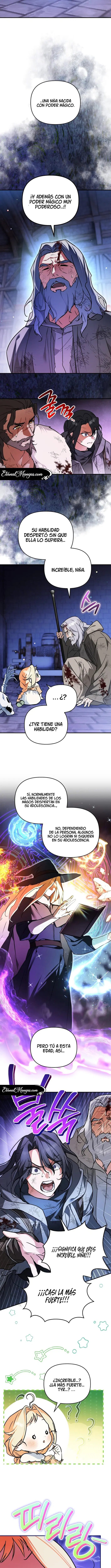 La niña poderosa oculta busca a su papá. Capitulo 8 página 12