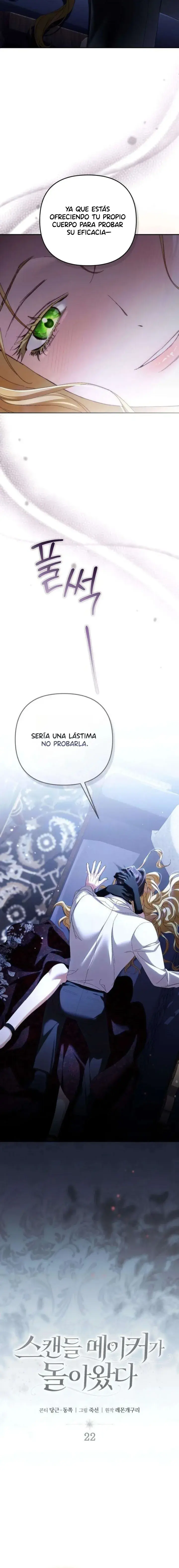 El  Regreso de la Creadora de Escándalos Capitulo 22 página 6