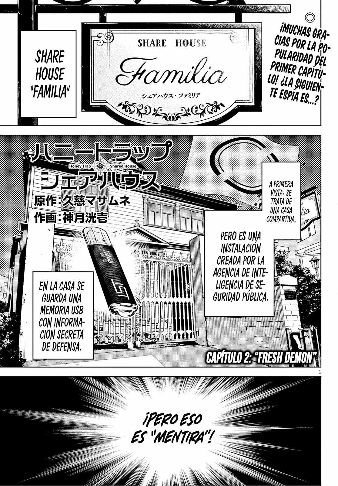 Honey Trap Sharehouse Capitulo 2 página 2