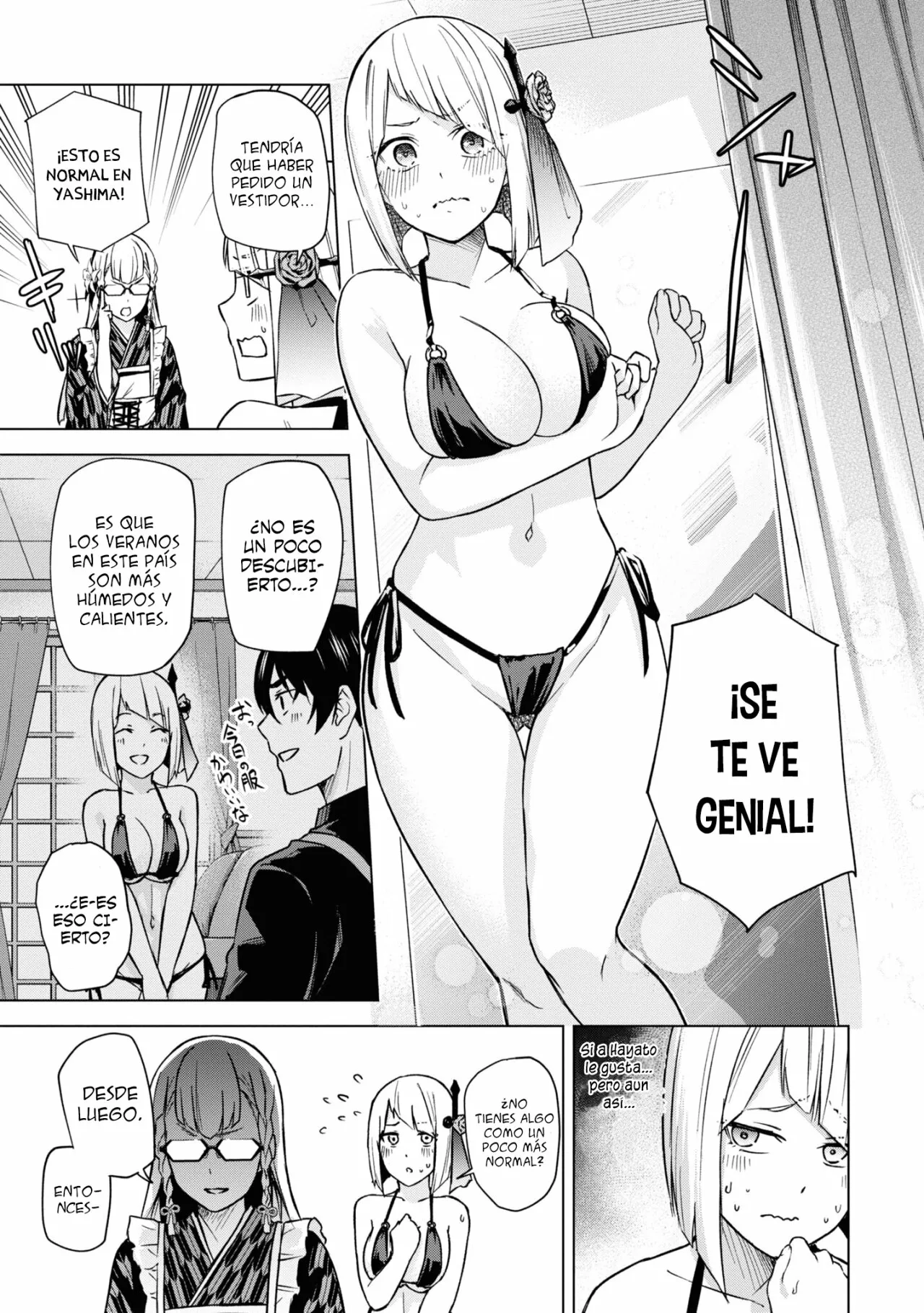 Honey Trap Sharehouse Capitulo 4.5 página 4