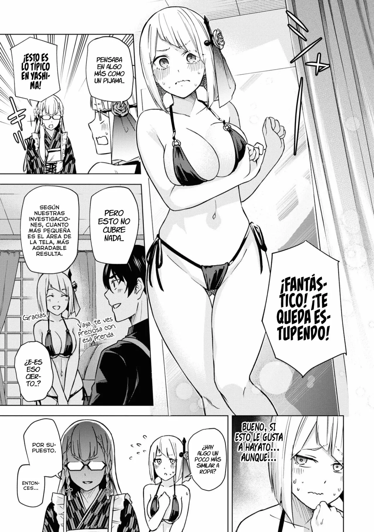 Honey Trap Sharehouse Capitulo 5.5 página 4