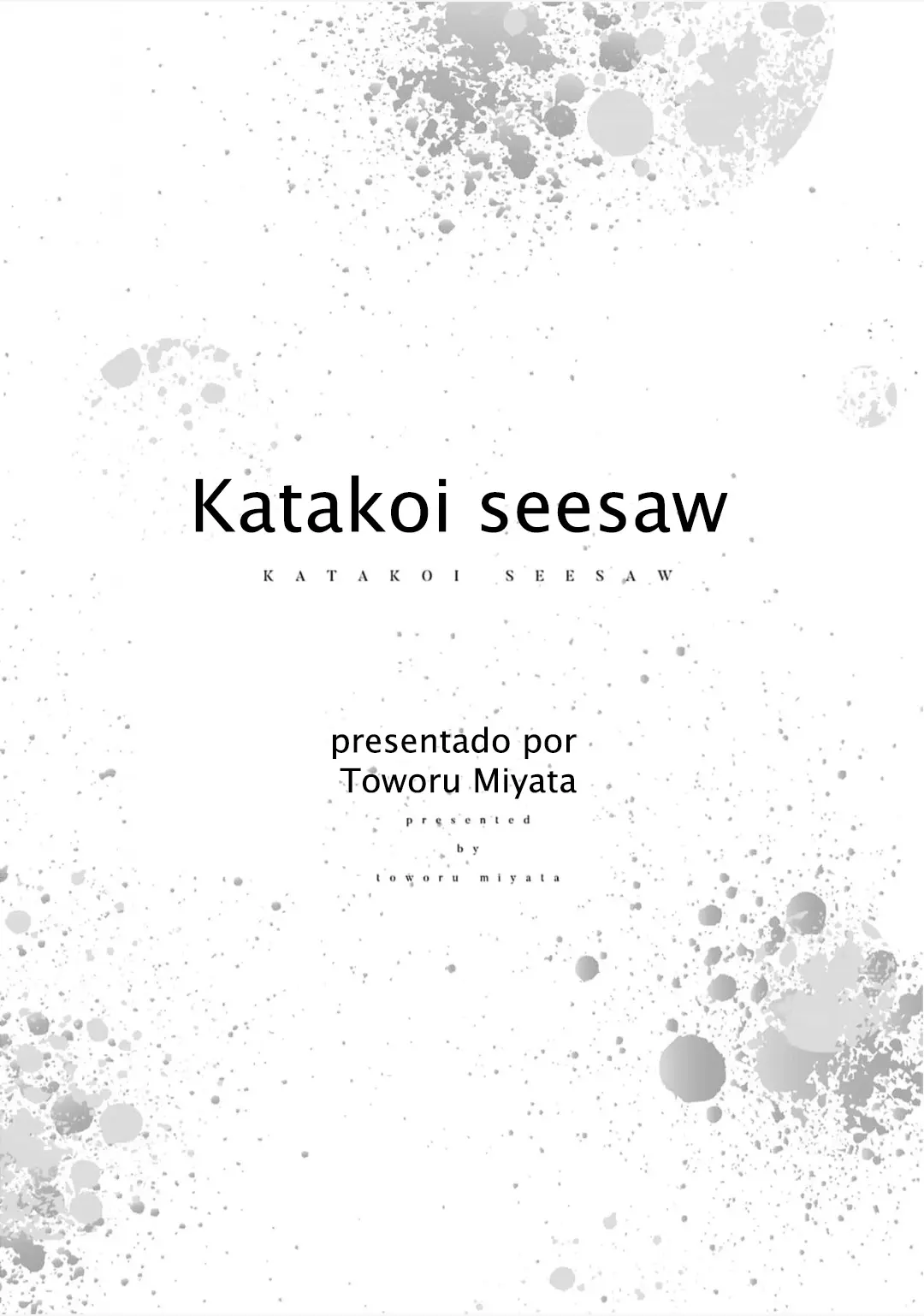 Katakoi Seesaw Capitulo 1 página 7
