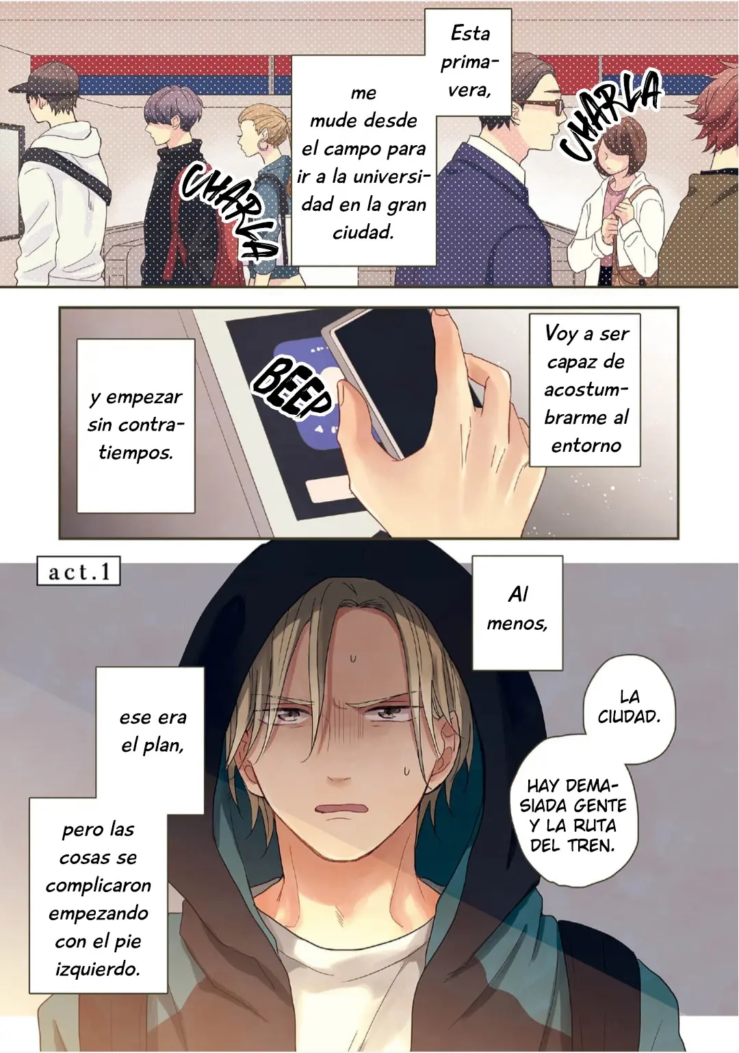 Katakoi Seesaw Capitulo 1 página 9