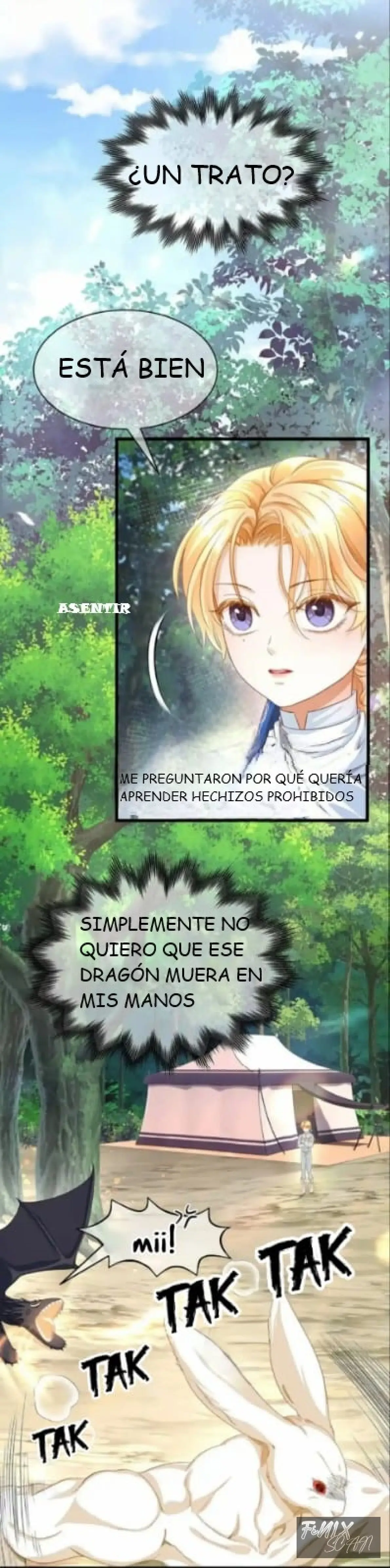 Nací Como El Pequeño Dragón Malvado - FxS Capitulo 14 página 13