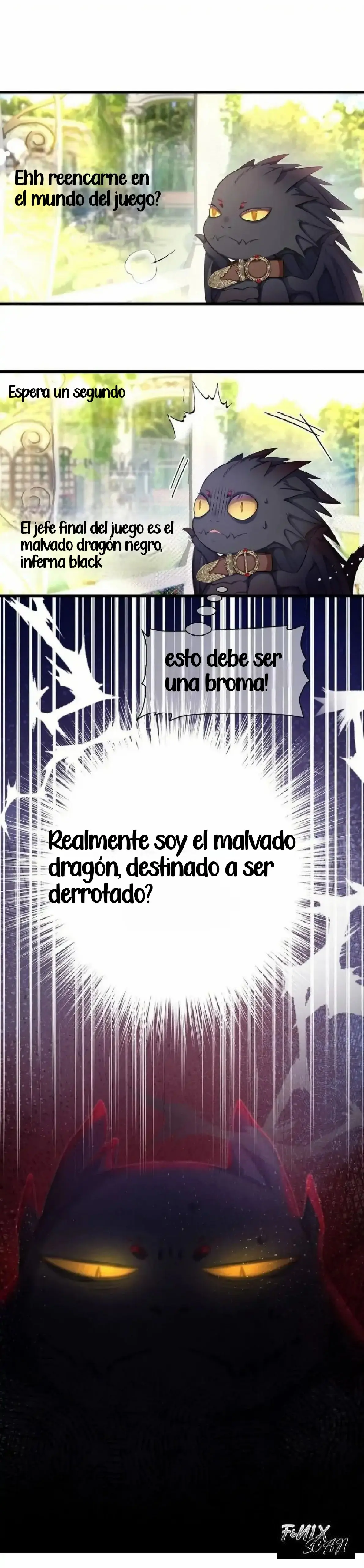 Nací Como El Pequeño Dragón Malvado - FxS Capitulo 2 página 5