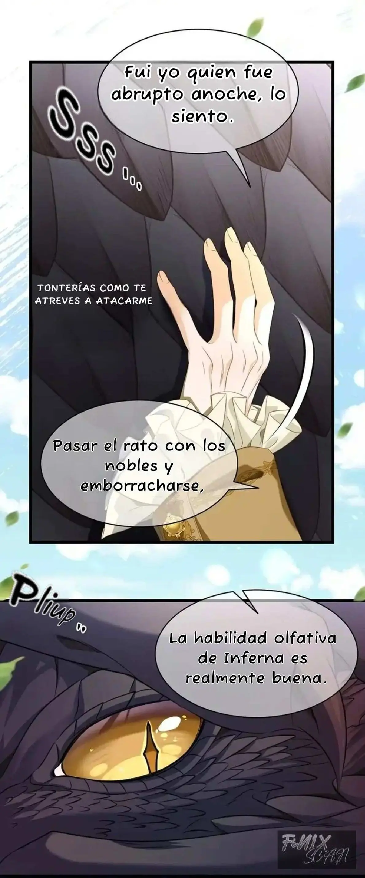 Nací Como El Pequeño Dragón Malvado - FxS Capitulo 20 página 8