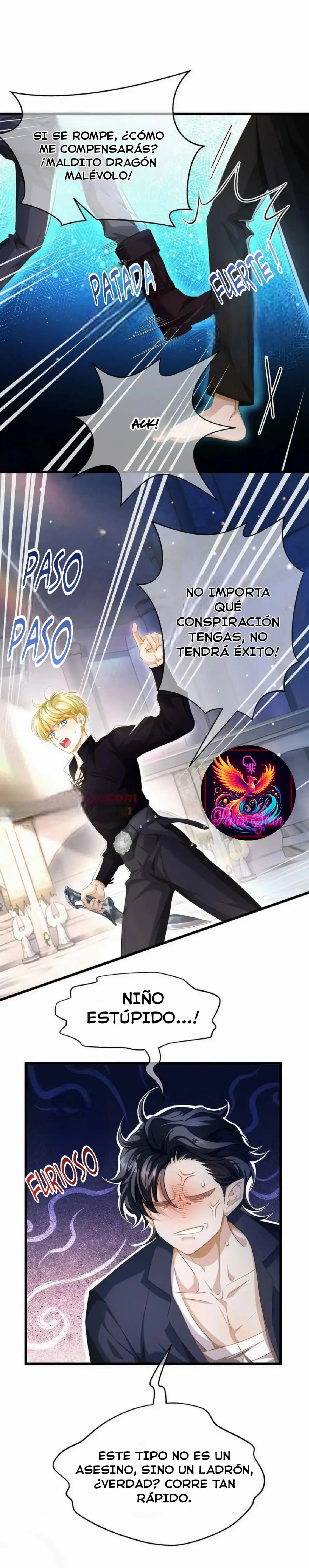Nací Como El Pequeño Dragón Malvado - FxS Capitulo 42 página 8