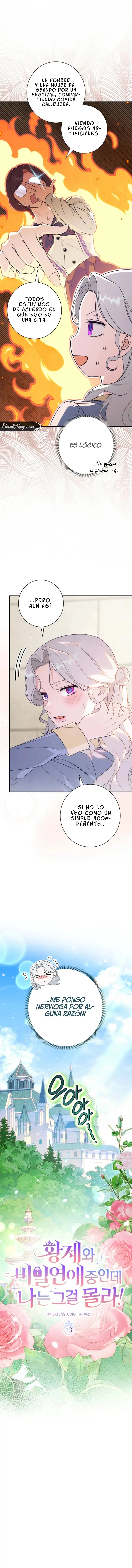 Sin saberlo estoy en una relacion secreta con el emperador Capitulo 13 página 3