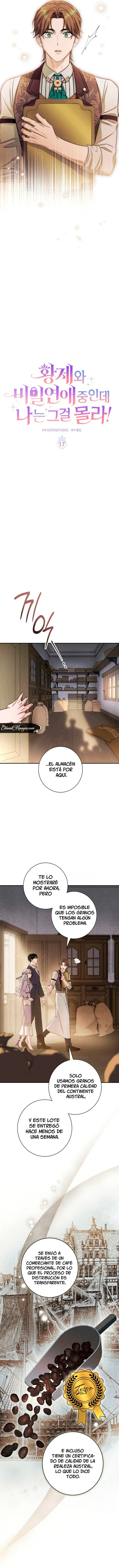 Sin saberlo estoy en una relacion secreta con el emperador Capitulo 17 página 9