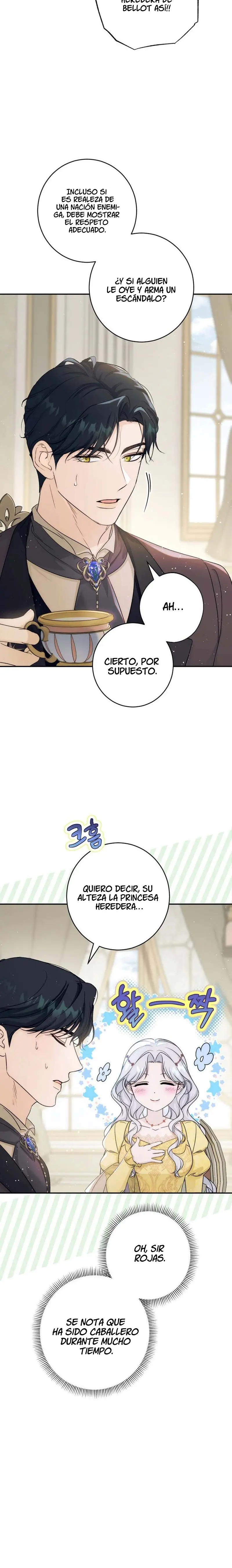 Sin saberlo estoy en una relacion secreta con el emperador Capitulo 24 página 8