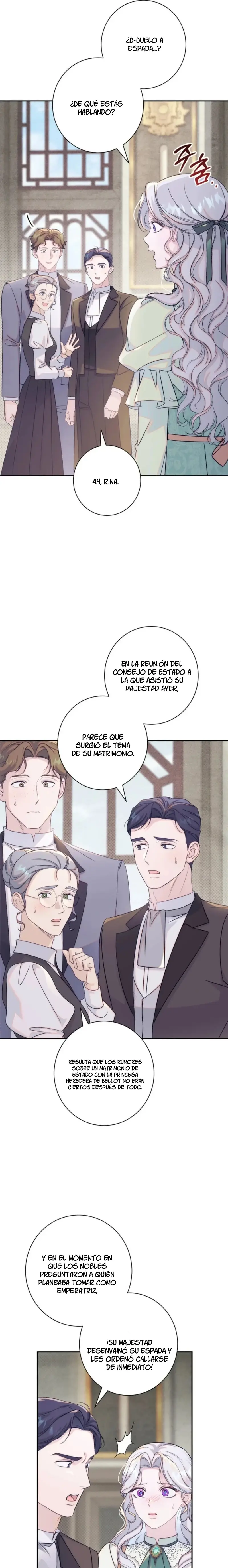 Sin saberlo estoy en una relacion secreta con el emperador Capitulo 27 página 18