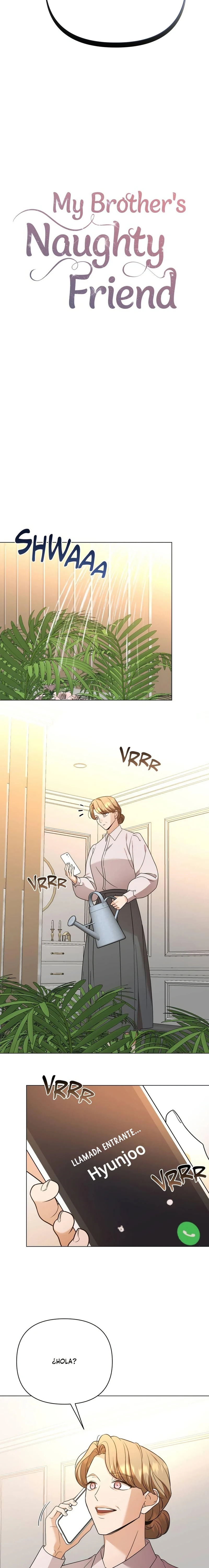 El amigo atrevido de mi hermano Capitulo 16 página 8