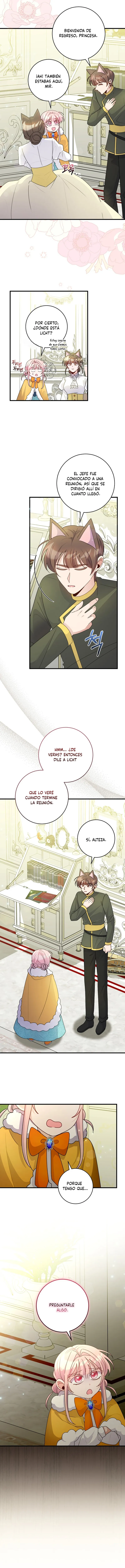 Me convertí en la hierba gatera del malvado hombre bestia Capitulo 40 página 4