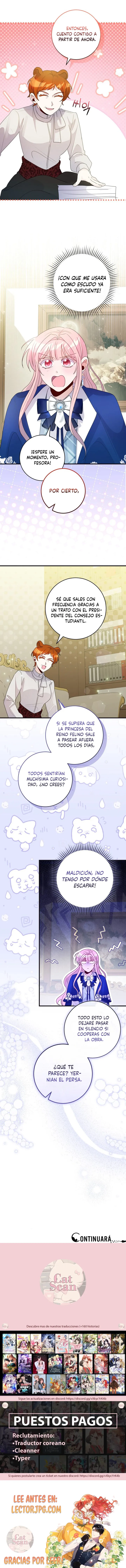 Me convertí en la hierba gatera del malvado hombre bestia Capitulo 56 página 9
