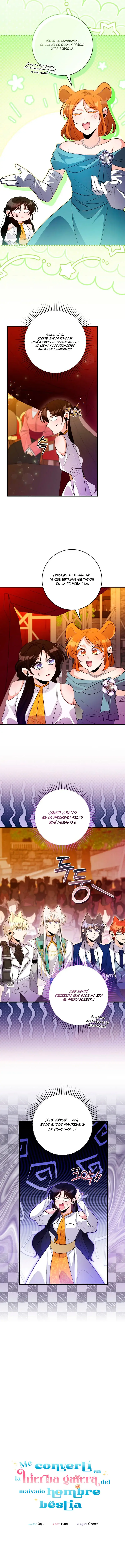 Me convertí en la hierba gatera del malvado hombre bestia Capitulo 68 página 7