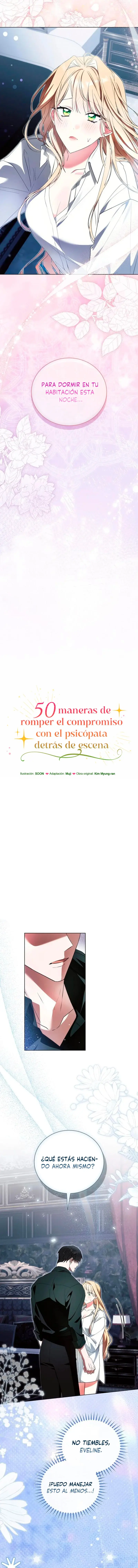 50 maneras de romper el compromiso con el psicópata detrás de escena Capitulo 18 página 9