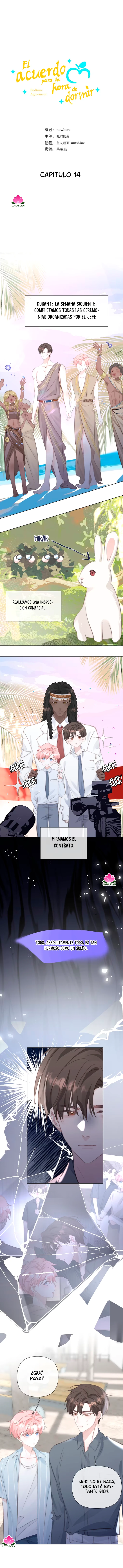 El acuerdo para la hora de dormir Capitulo 14 página 2