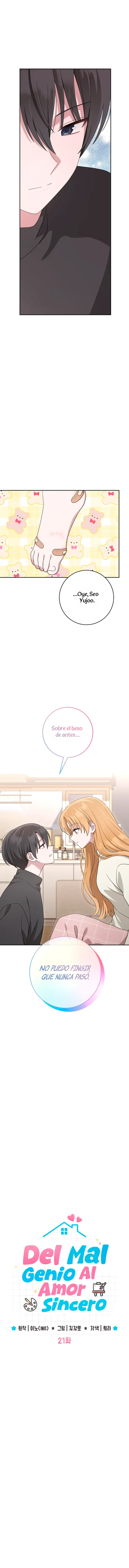 Del Mal Genio Al Amor Sincero Capitulo 21 página 9