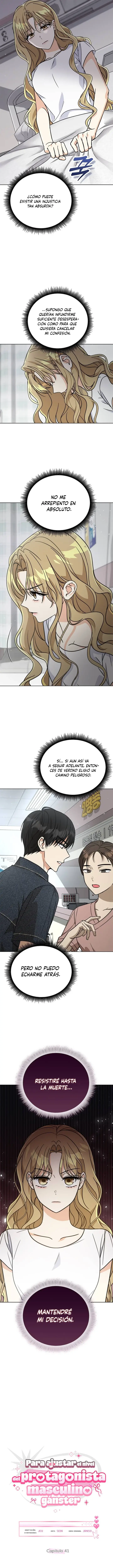 Para ajustar el nivel del protagonista masculino gánster Capitulo 41 página 9