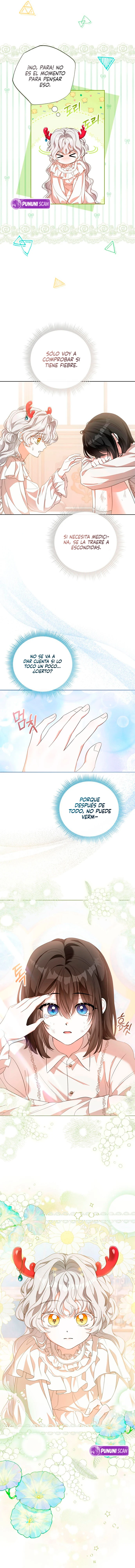 Mientras otras se convierten en protagonistas femeninas de novelas de fantasía romántica, yo me convertí en un monstruo del armario. Capitulo 1 página 6