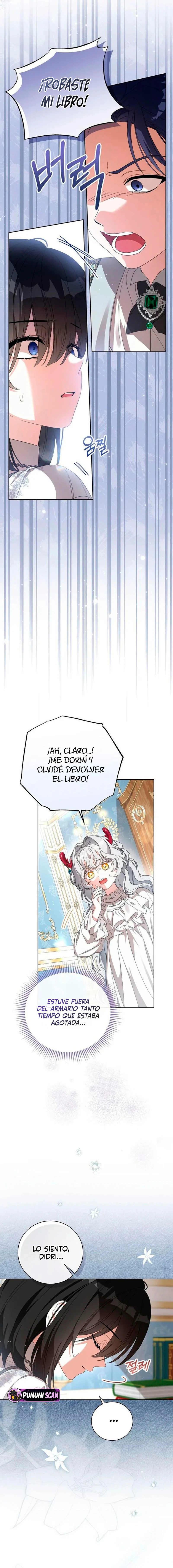 Mientras otras se convierten en protagonistas femeninas de novelas de fantasía romántica, yo me convertí en un monstruo del armario. Capitulo 7 página 15