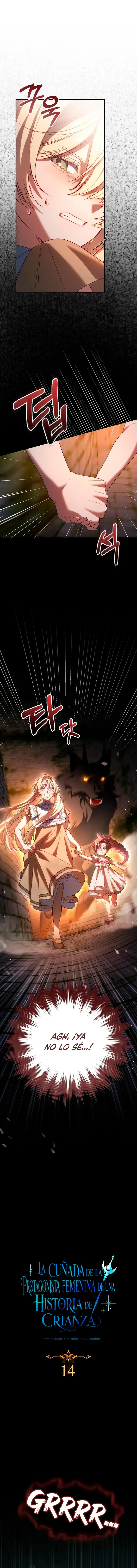 La cuñada de la protagonista femenina de una historia de crianza Capitulo 14 página 9