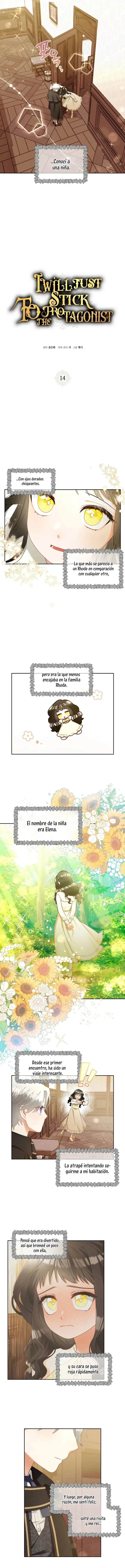 Solo me quedaré al lado del protagonista. Capitulo 14 página 5