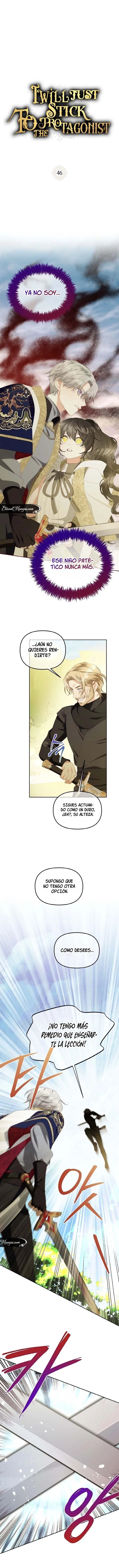 Solo me quedaré al lado del protagonista. Capitulo 46 página 3