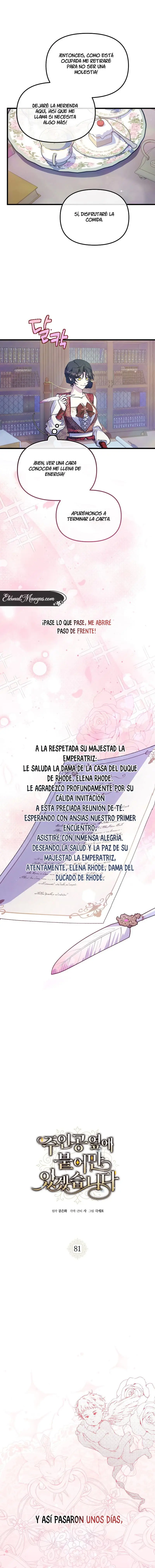 Solo me quedaré al lado del protagonista. Capitulo 81 página 8