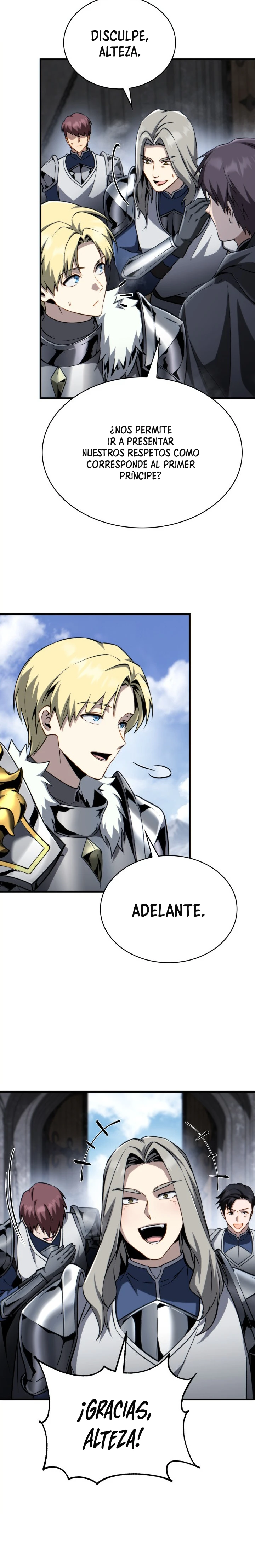 Me Convertí En El Primer Príncipe: La Leyenda Del Canto De La Espada Capitulo 38 página 7