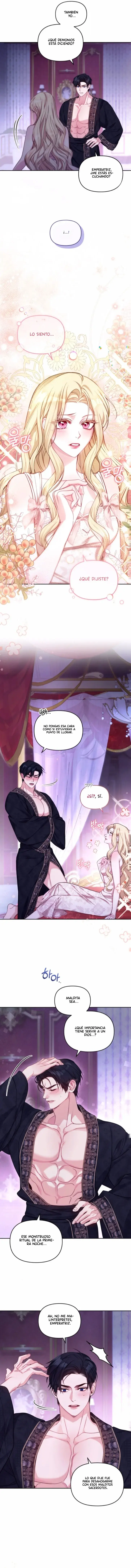 Aunque Fuera una Emperatriz Sustituta, Tuve mi Primera Noche Capitulo 2 página 3