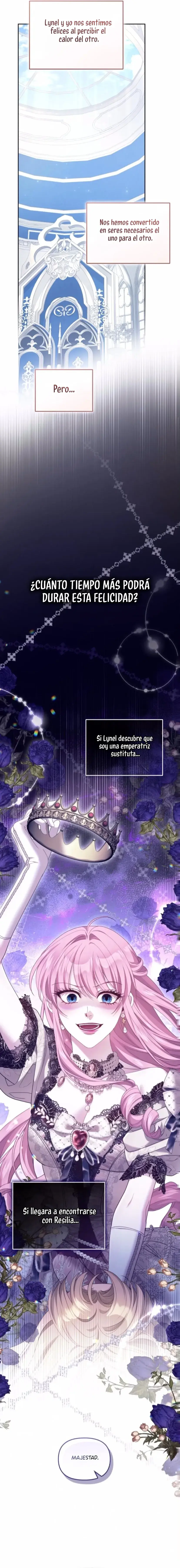 Aunque Fuera una Emperatriz Sustituta, Tuve mi Primera Noche Capitulo 30 página 10