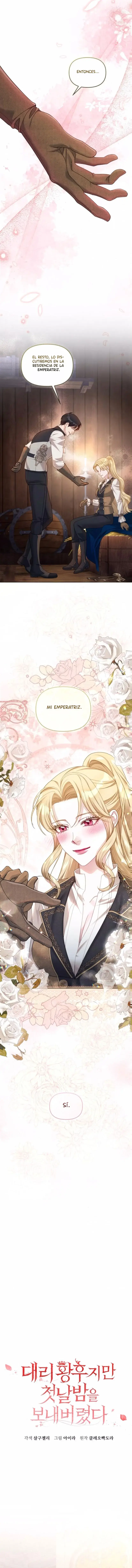 Aunque Fuera una Emperatriz Sustituta, Tuve mi Primera Noche Capitulo 34 página 4