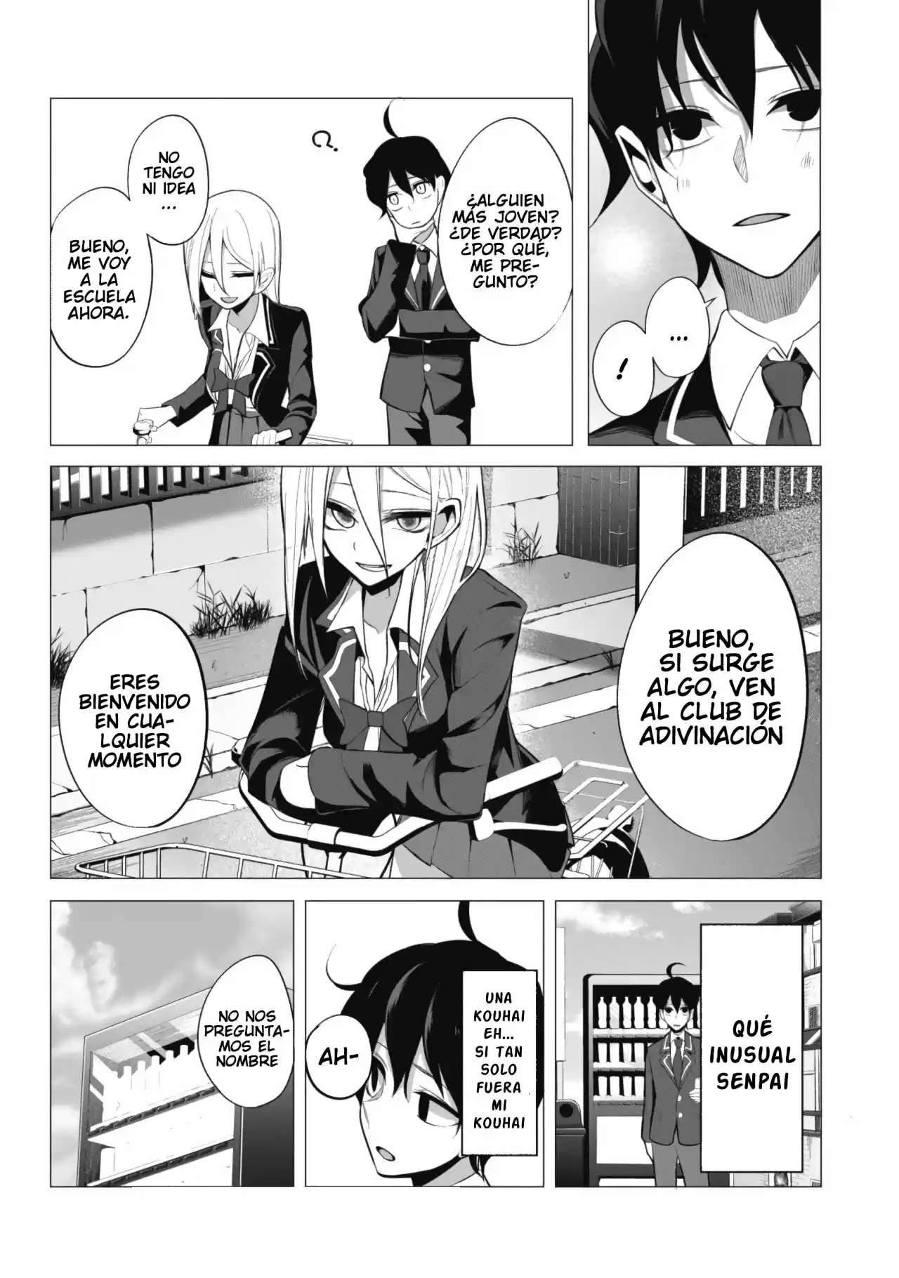 Mizuki-senpai es una adivinadora de amor Capitulo 1 página 10