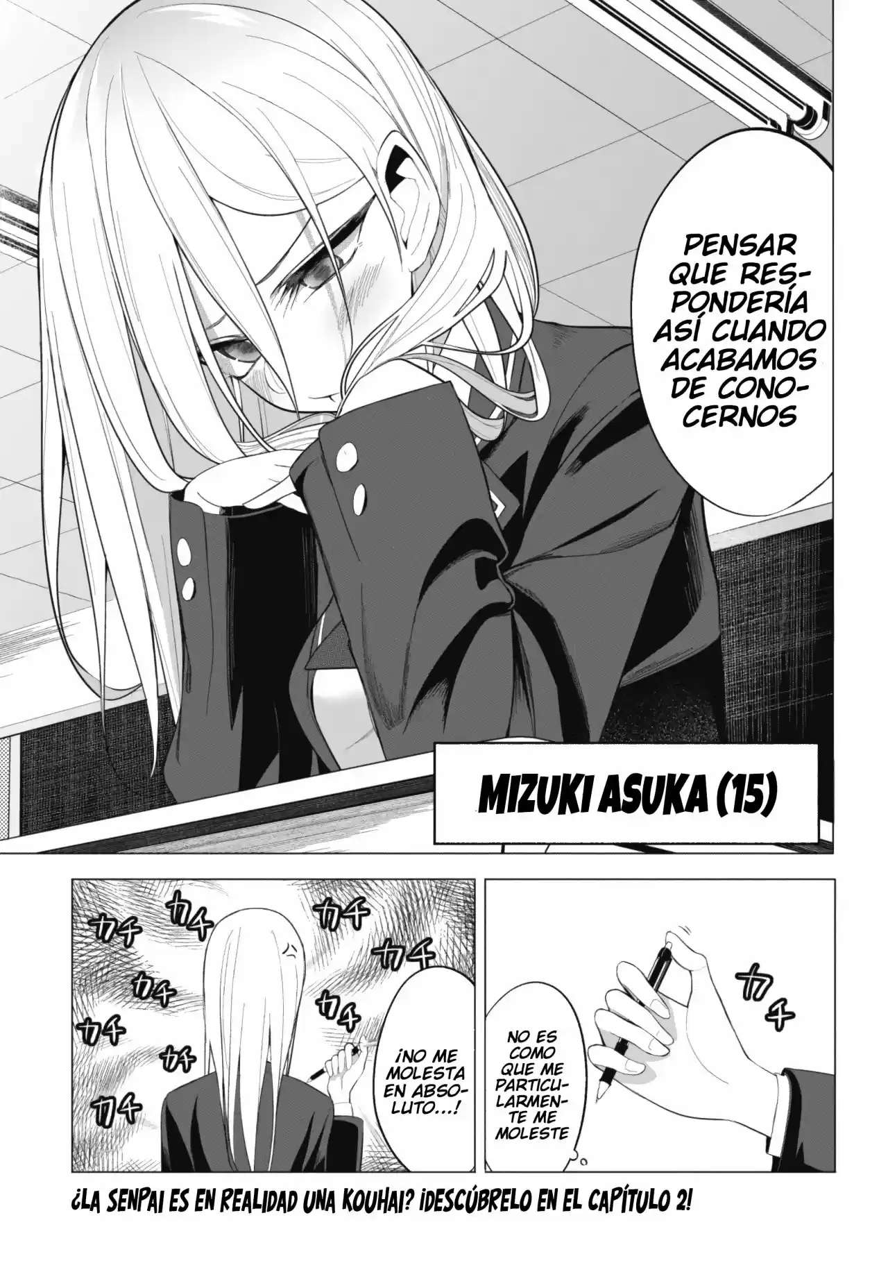 Mizuki-senpai es una adivinadora de amor Capitulo 1 página 12
