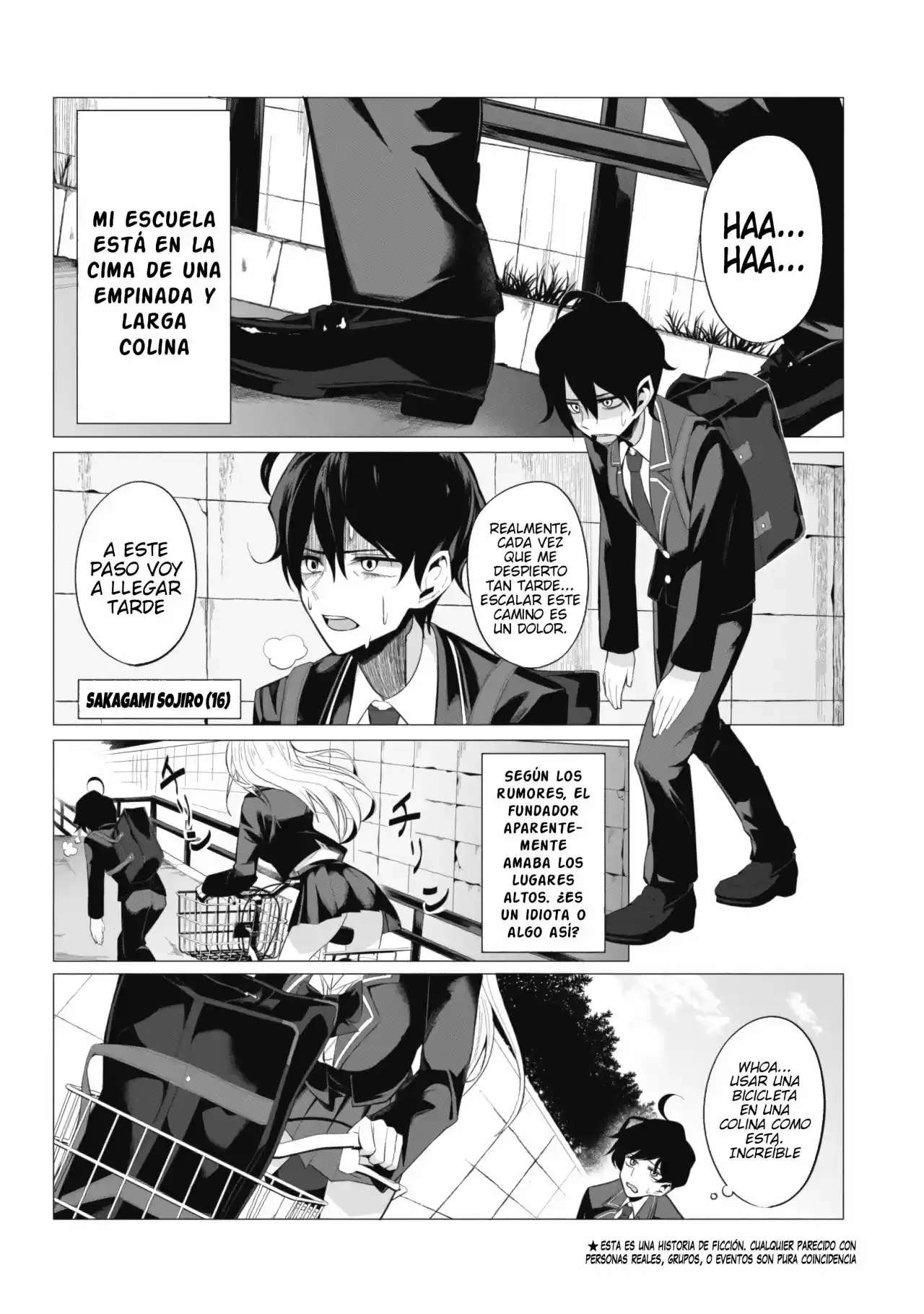 Mizuki-senpai es una adivinadora de amor Capitulo 1 página 2