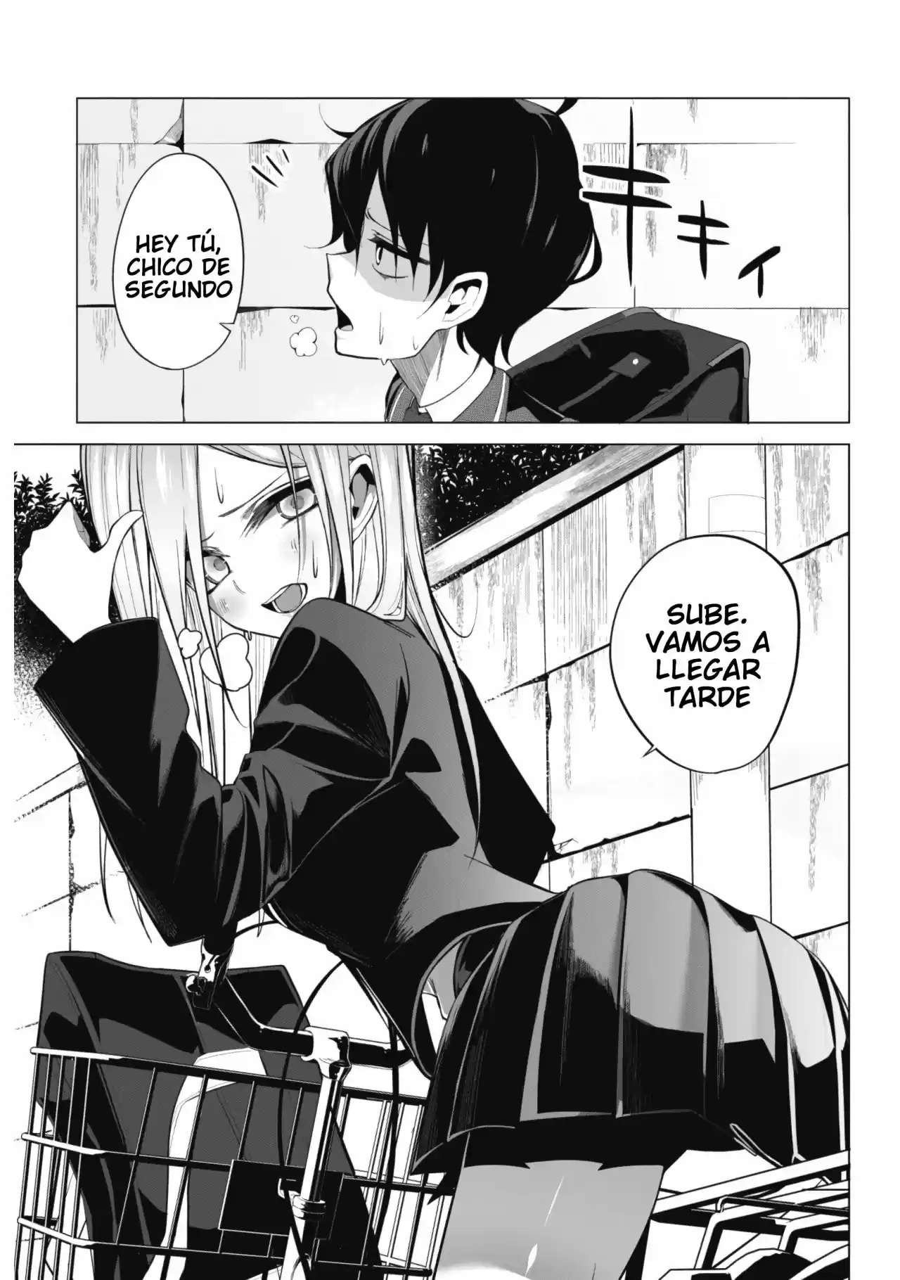 Mizuki-senpai es una adivinadora de amor Capitulo 1 página 3