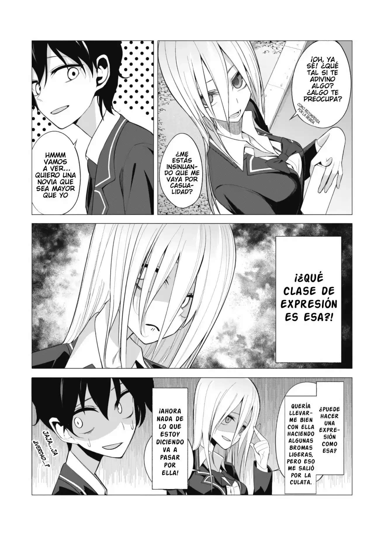 Mizuki-senpai es una adivinadora de amor Capitulo 1 página 7
