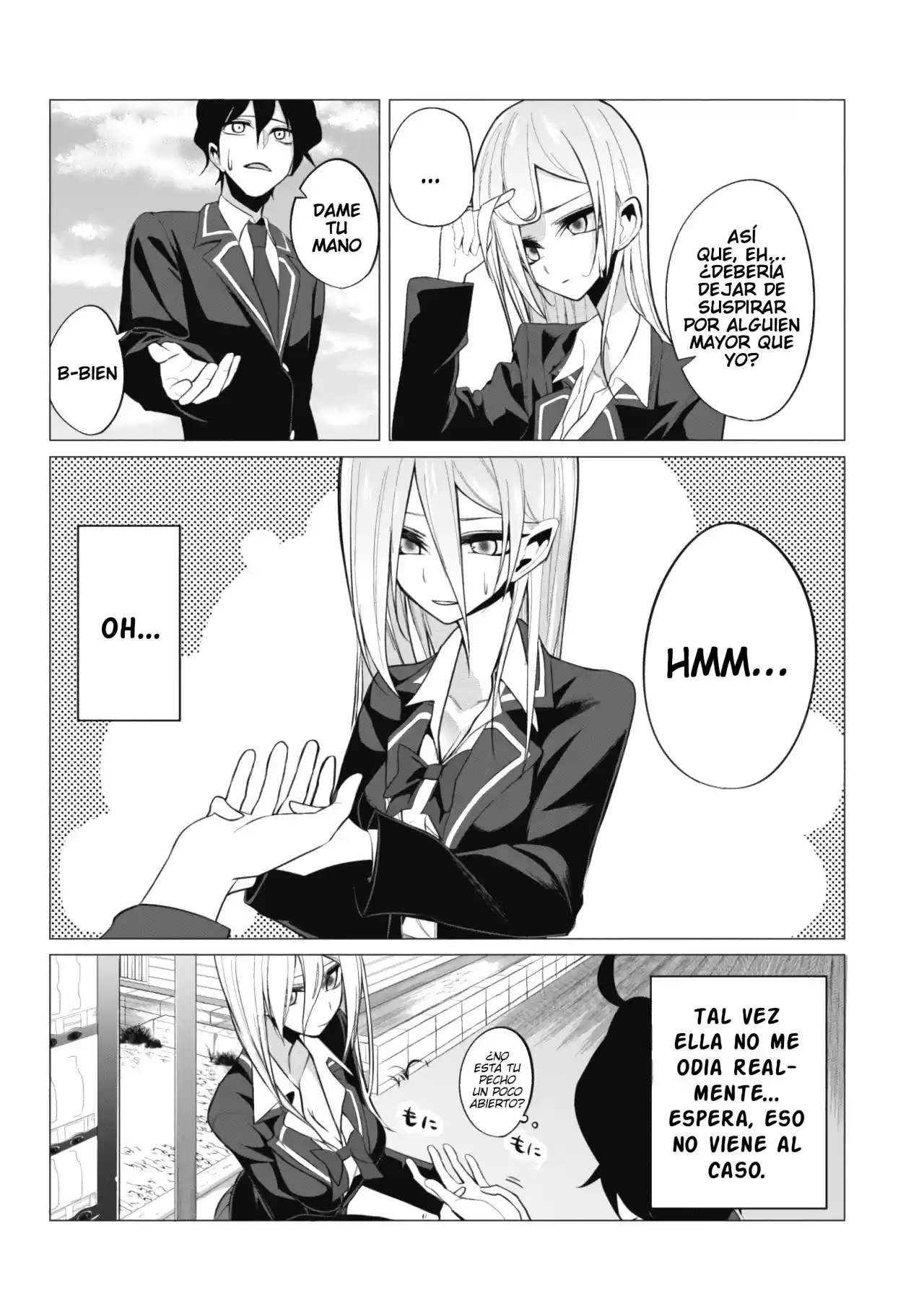 Mizuki-senpai es una adivinadora de amor Capitulo 1 página 8
