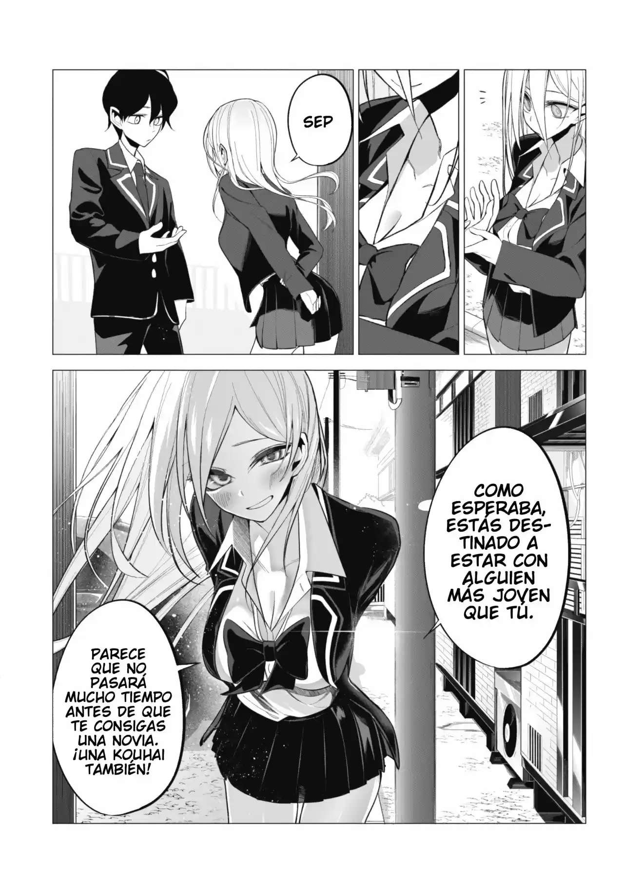 Mizuki-senpai es una adivinadora de amor Capitulo 1 página 9