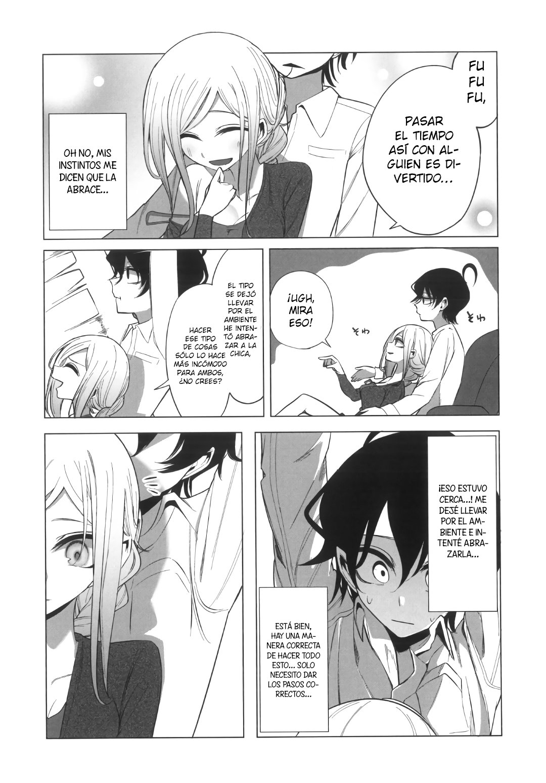 Mizuki-senpai es una adivinadora de amor Capitulo 10 página 8