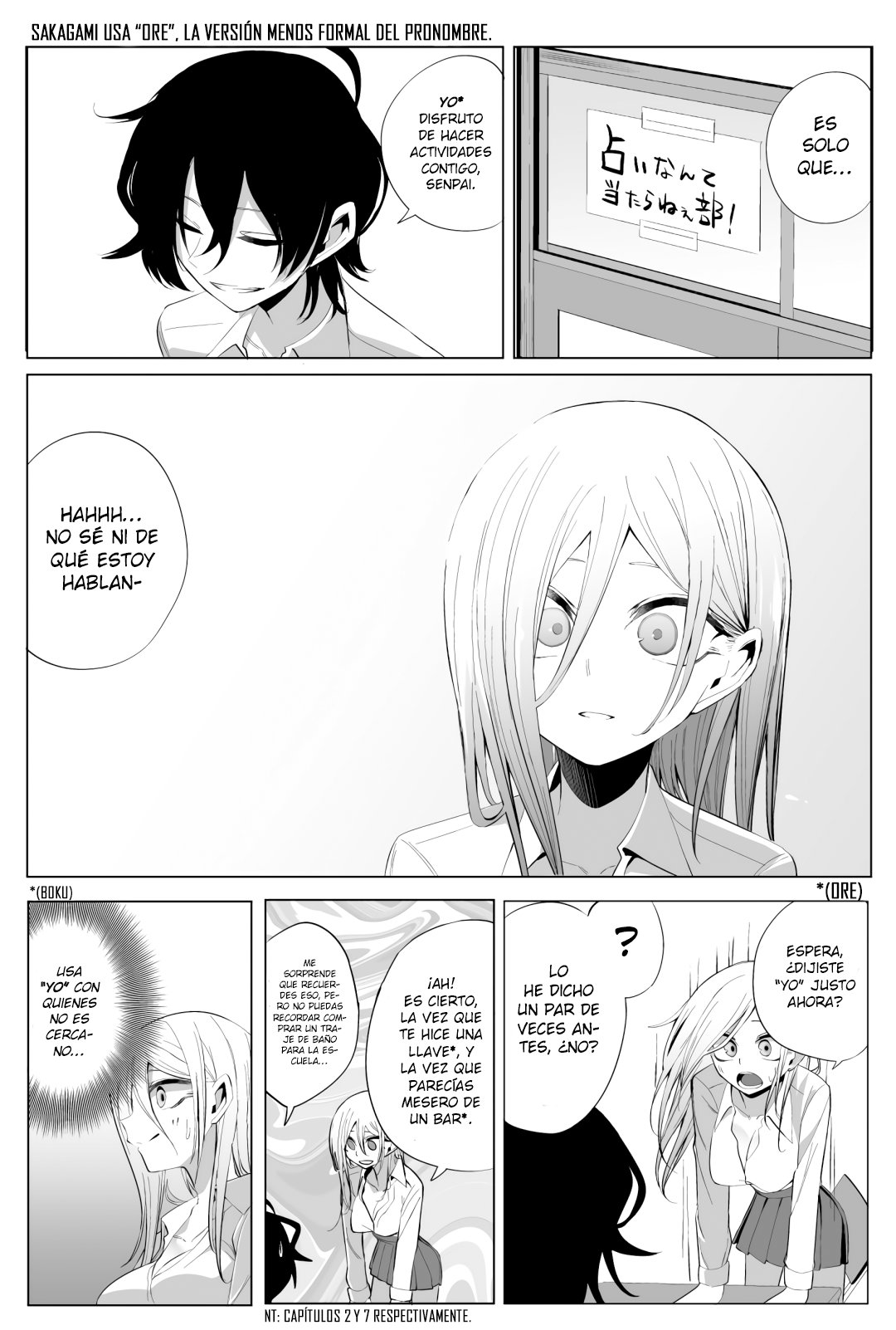 Mizuki-senpai es una adivinadora de amor Capitulo 11 página 17